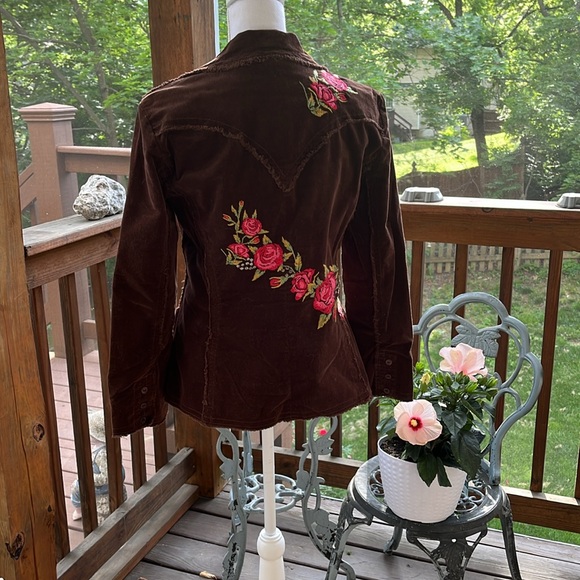 J W Los Angeles cordouroy jacket size M - Picture 3 of 9